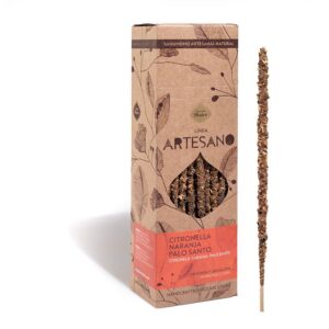 Sahumerio Artesano Citronella - Naranja - Palo Santo x 30