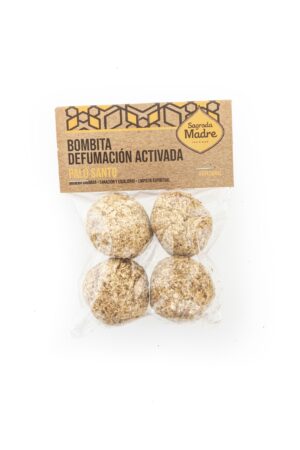 Bombita x 4 Palo Santo Bolsita